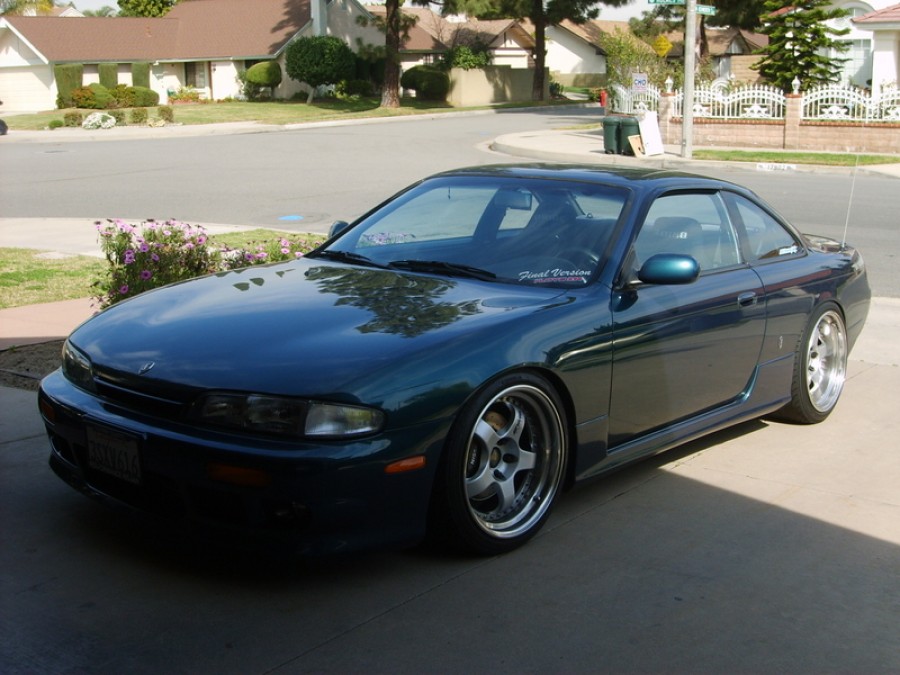 Nissan Silvia S14 диски Work Meister S1 3P R18 9J ET16 225/40 10J ET18 245/40