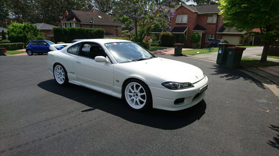 Nissan Silvia S15 диски Work Emotion XD9 R18 8J ET28 245/35 9J ET38 265/35
