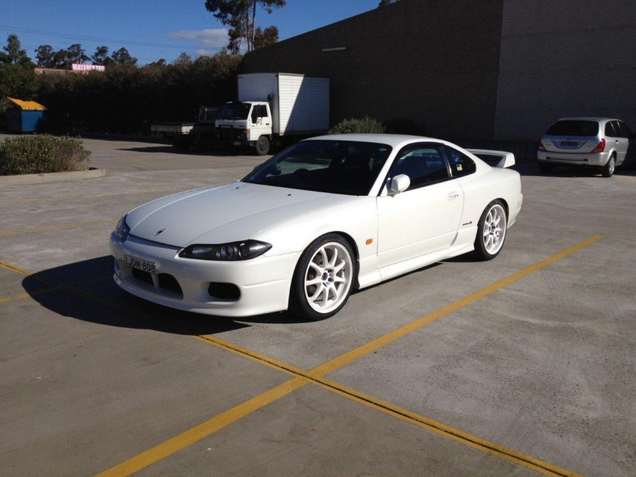 Nissan Silvia S15 диски Work Emotion XD9 R18 8J ET28 215/40 9J ET38 235/40 Galvanic 