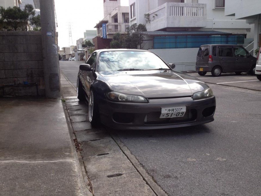 Nissan Silvia S15 диски SSR Professor SP1 R17 10J ET-1 235/40 R18 225/35