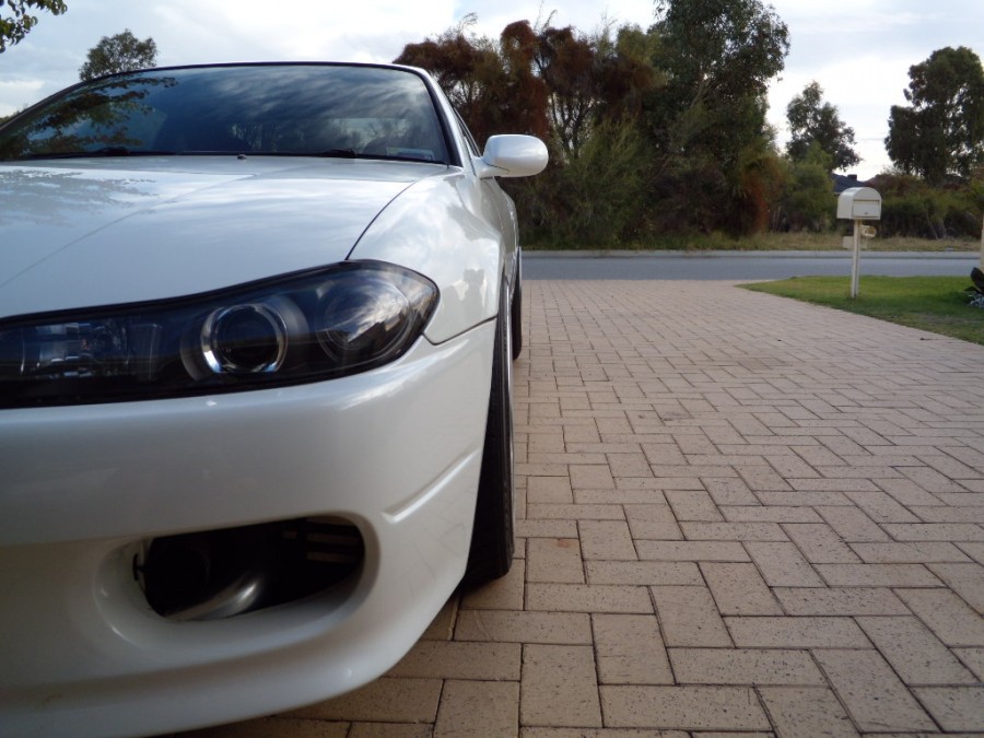 Nissan Silvia S15 диски Rays Gram Lights 57F Pro R18 9J ET24 225/40 10J ET34 235/40