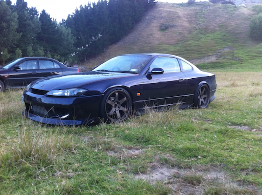 Nissan Silvia S15 диски Rays Volk Racing TE37 R18 9.5J ET15 225/35 R19 10.5J ET12 245/35