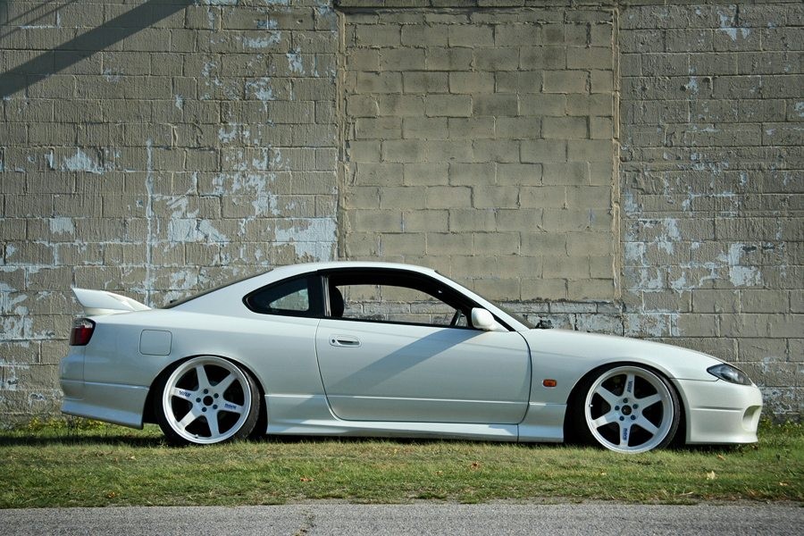 Nissan Silvia S15 диски Rays Volk Racing TE37 R19 9.5J ET12 215/35 10.5J 235/35