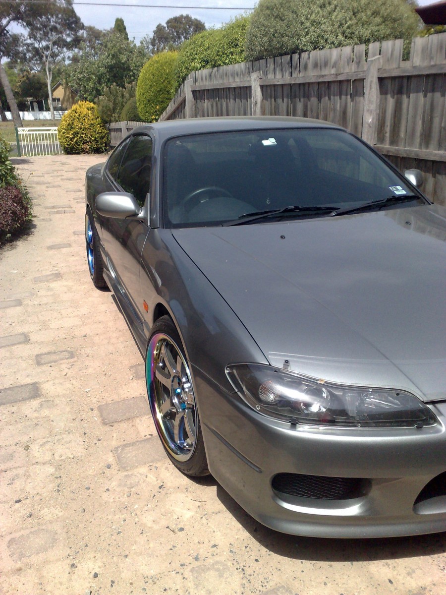 Nissan Silvia S15 диски Rays Gram Light 57S Pro R18 9J ET30 225/40 9.5J ET20 235/40
