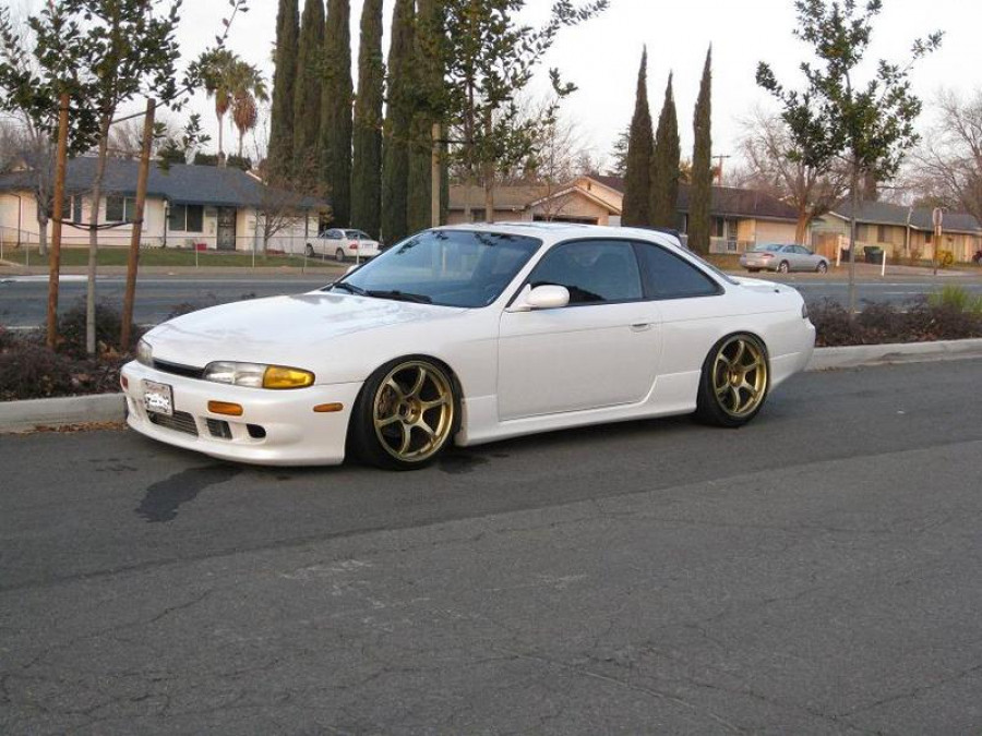 Nissan Silvia S14 диски Advan Yokohama RG II R18 9J ET-3 10J ET15 sunnys14 