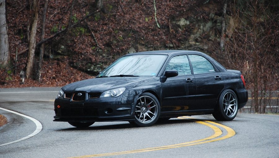 Subaru Impreza GD, GG диски Rota Torque R R18 9.5J ET35 245/40 Dewback9 