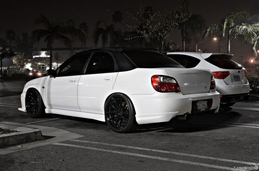 Subaru Impreza GD, GG диски Work Emotion CR KAI R18 9.5J ET35 245/40 ET29 WRX 