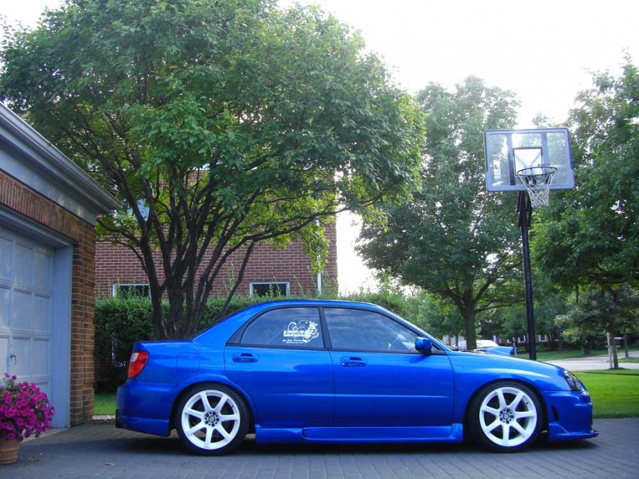 Subaru Impreza GD, GG диски Work Emotion XT7 R18 9.5J ET33 255/35 ET35 WRX 