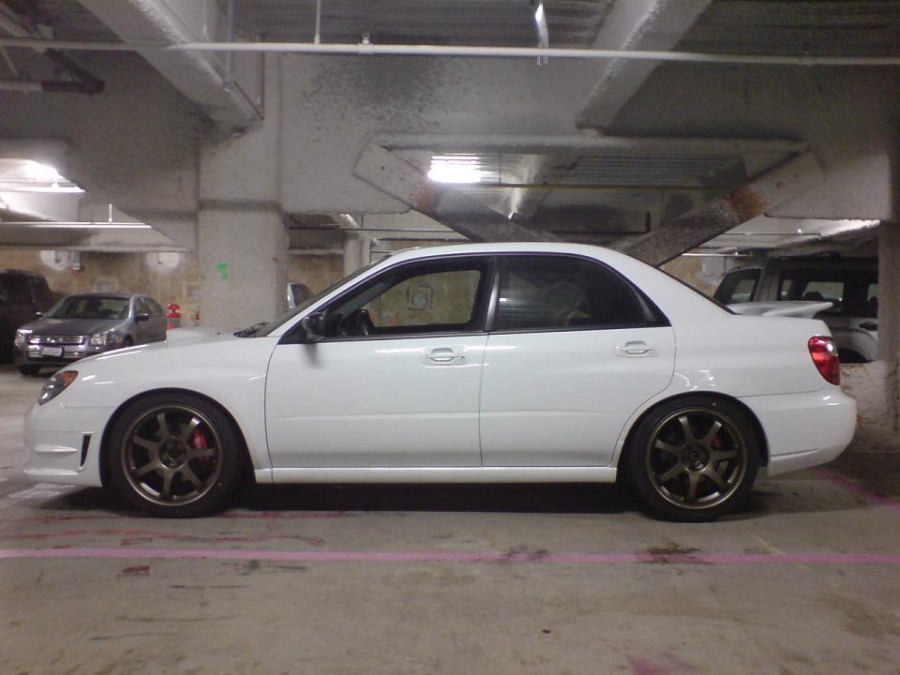 Subaru Impreza GD, GG диски MB Weapon R18 8J ET45 235/40 WRX 