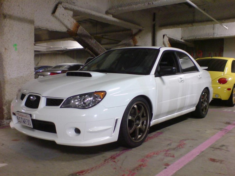 Subaru Impreza GD, GG диски MB Weapon R18 8J ET45 235/40 WRX 