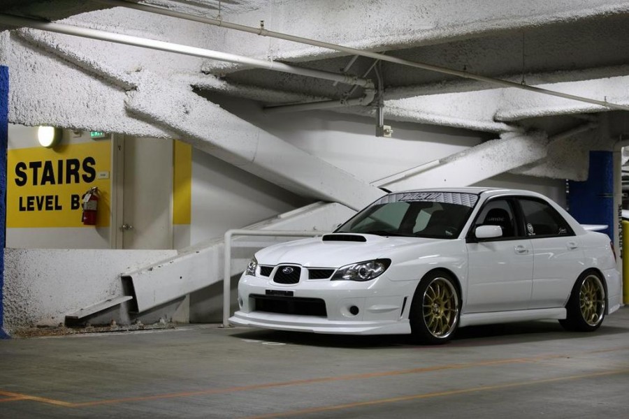 Subaru Impreza GD, GG диски Work XSA 02C R18 9.5J ET35 255/35 WRX 