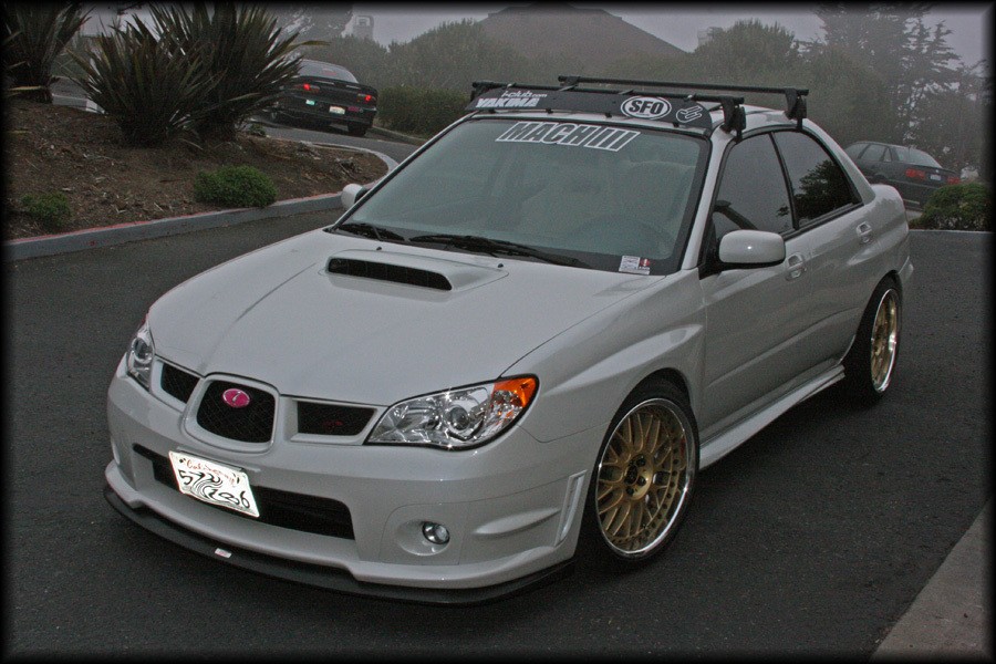 Subaru Impreza GD, GG диски Work VS-XX R18 10J ET38 255/35 WRX 