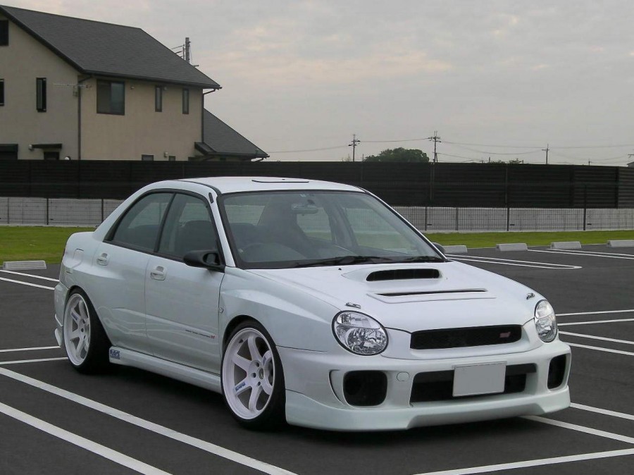 Subaru Impreza GD, GG диски Rays Volk Racing TE37 R18 10.5J ET15 255/35 WRX STI 