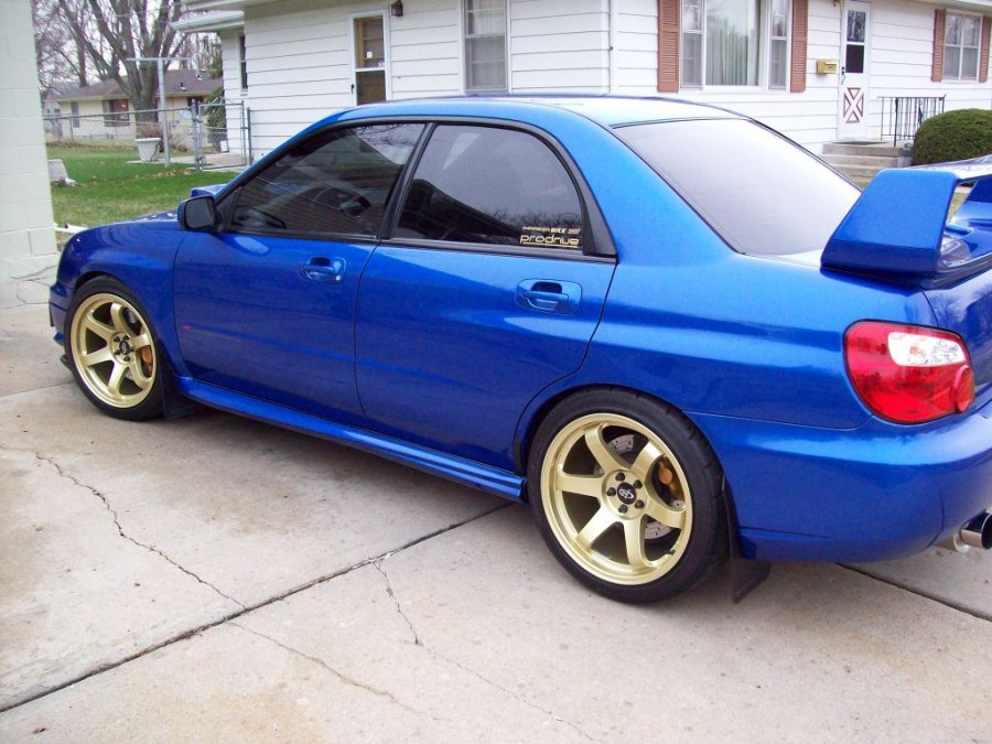 Subaru Impreza диски Rota Grid R18 9.5J ET33 245/40 ET38 WRX STI 