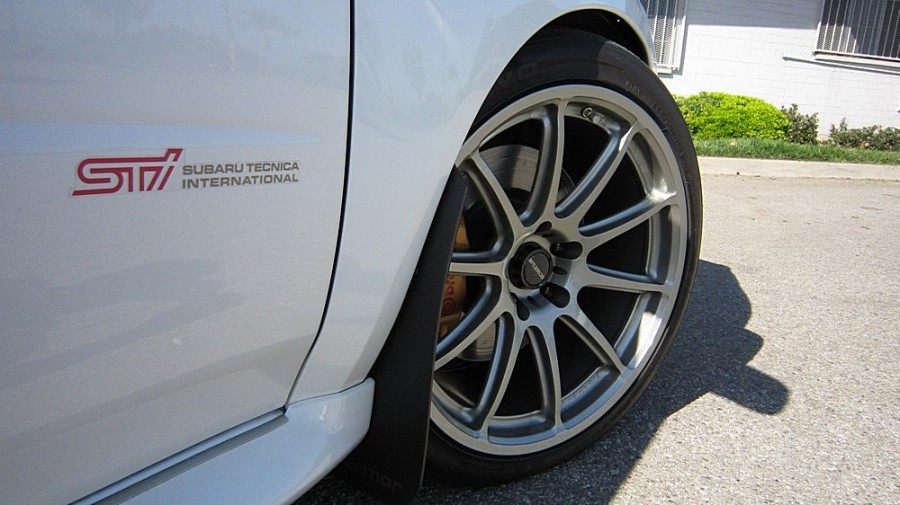 Subaru Impreza GD, GG диски Rays Prodrive GC-010E R18 9.5J ET25 255/35 WRX STI 