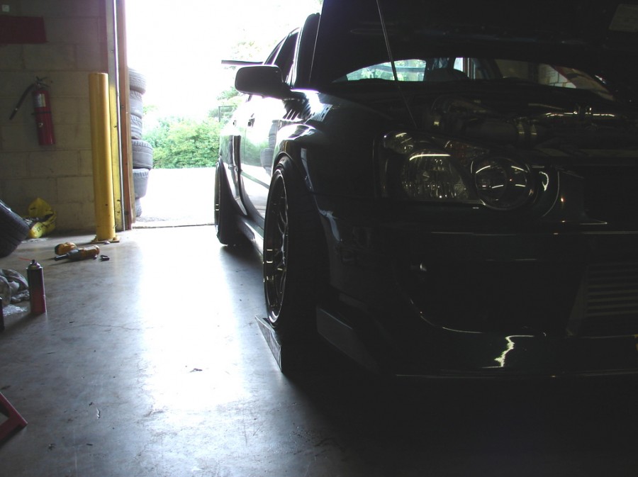 Subaru Impreza диски Enkei RPF1 R18 10.5J ET15 265/35 WRX STI 