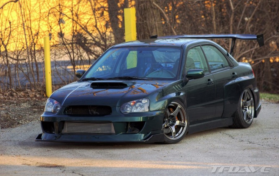 Subaru Impreza диски Enkei RPO3 R18 10J ET17 255/35 WRX STI 