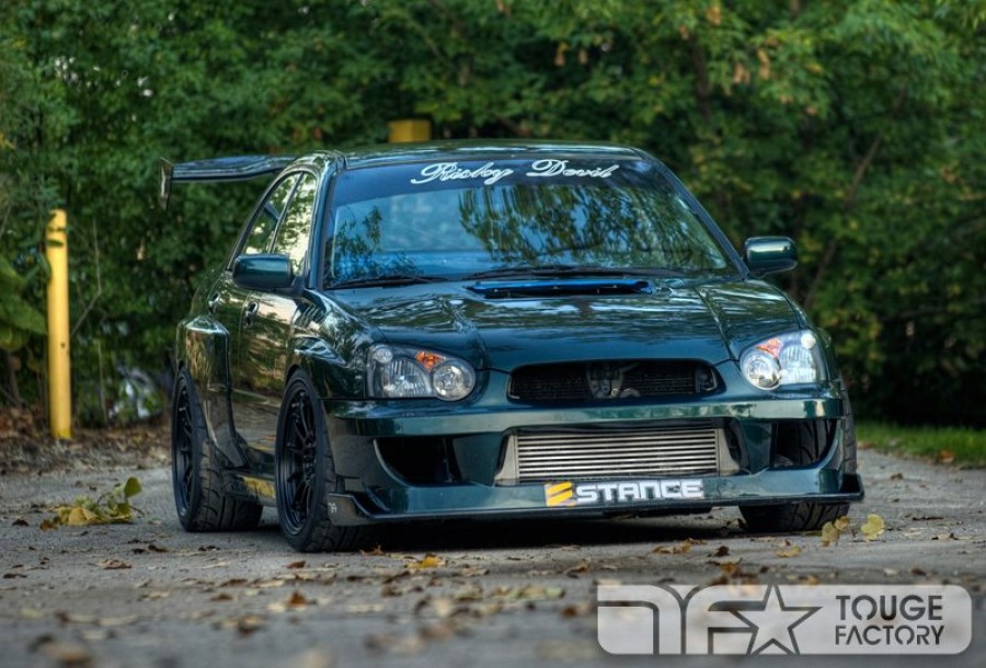 Subaru Impreza GD, GG диски Enkei NT03+M R18 9.5J ET27 255/35 WRX STI 