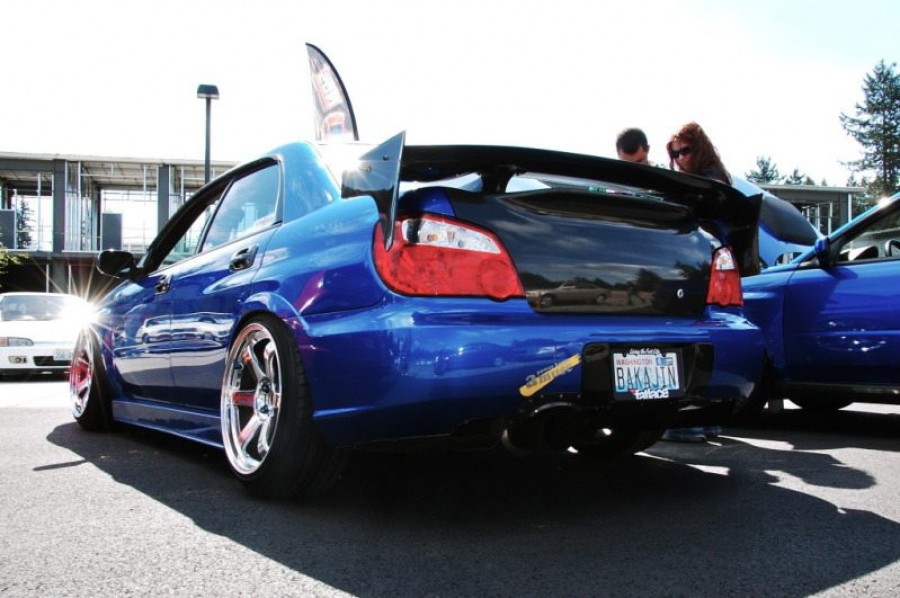 Subaru Impreza GD, GG диски Rays Volk Racing TE37 R18 10.5J ET22 245/40 WRX STI 