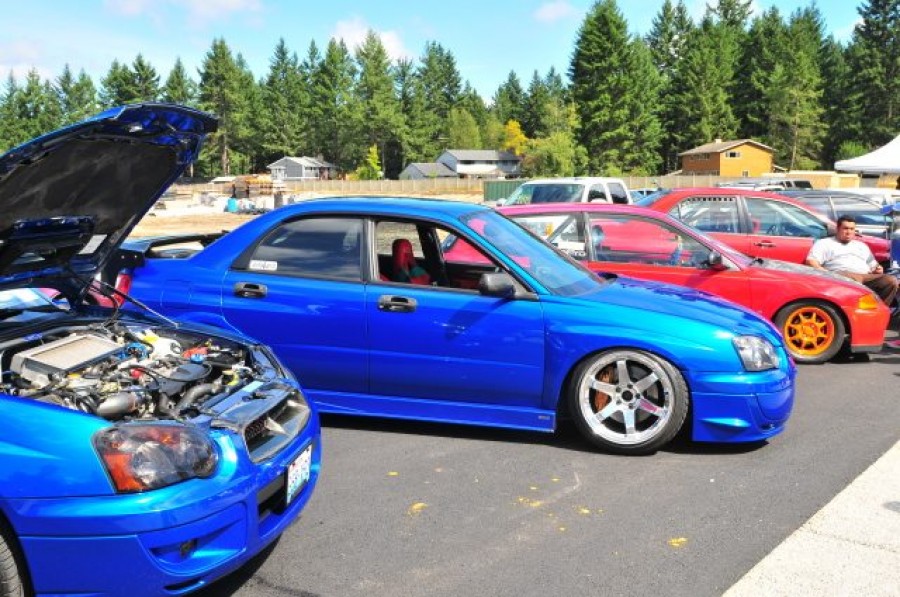 Subaru Impreza GD, GG диски Rays Volk Racing TE37 R18 10.5J ET22 245/40 WRX STI 