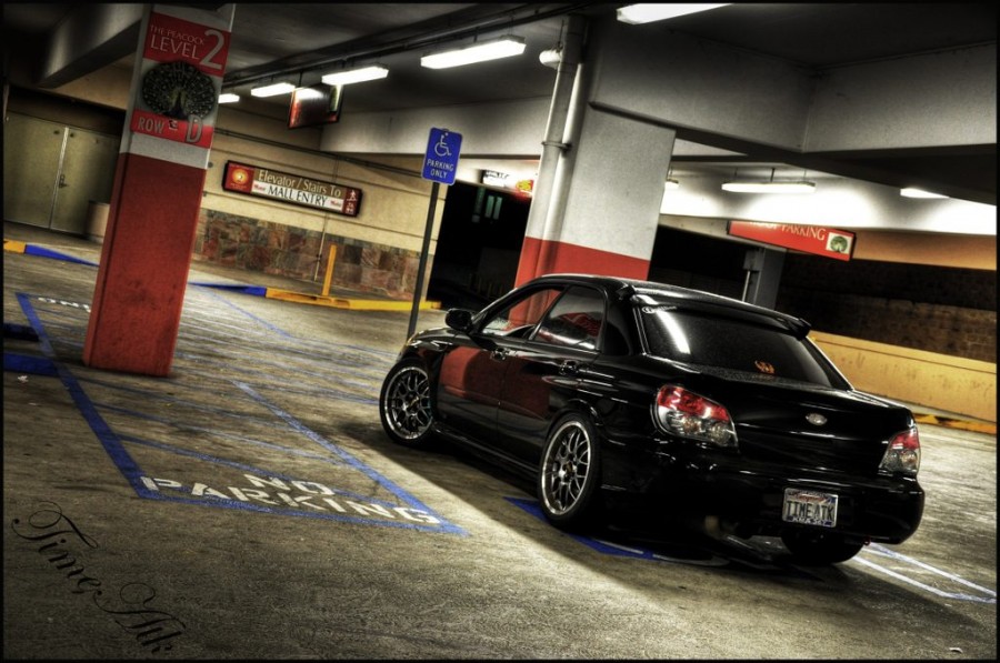 Subaru Impreza GD, GG диски BBS RS-GT R18 8.5J ET13 245/35