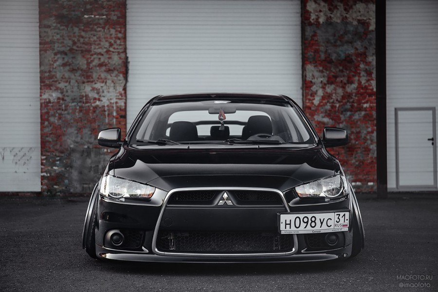 Mitsubishi Lancer X диски Weds Sport Kranze LXZ R18 11.5J ET4 12.5J ET-8