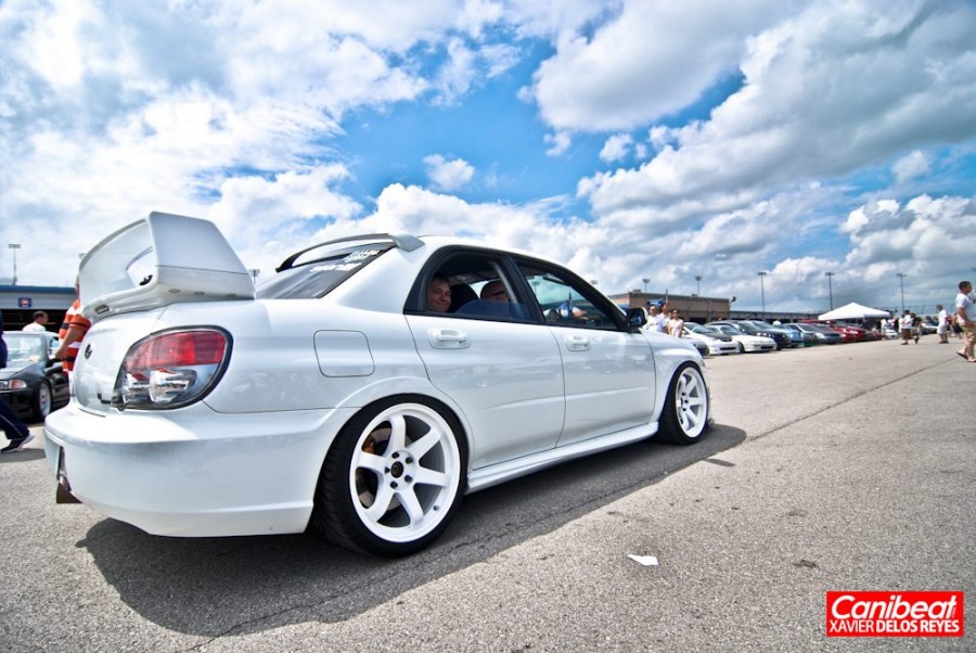 Subaru Impreza диски Rota Grid R18 9.5J ET30 255/35 WRX STI 