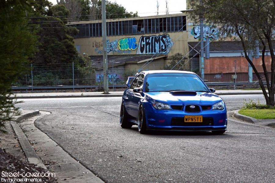 Subaru Impreza GD, GG диски Rays Volk Racing TE37SL R19 9.5J ET22 235/35 WRX STI 