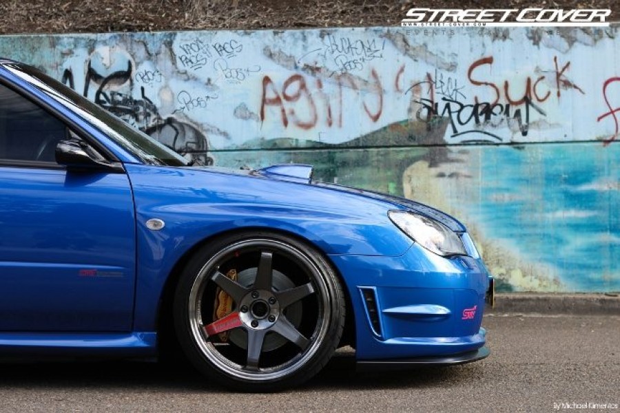 Subaru Impreza GD, GG диски Rays Volk Racing TE37SL R19 9.5J ET22 235/35 WRX STI 