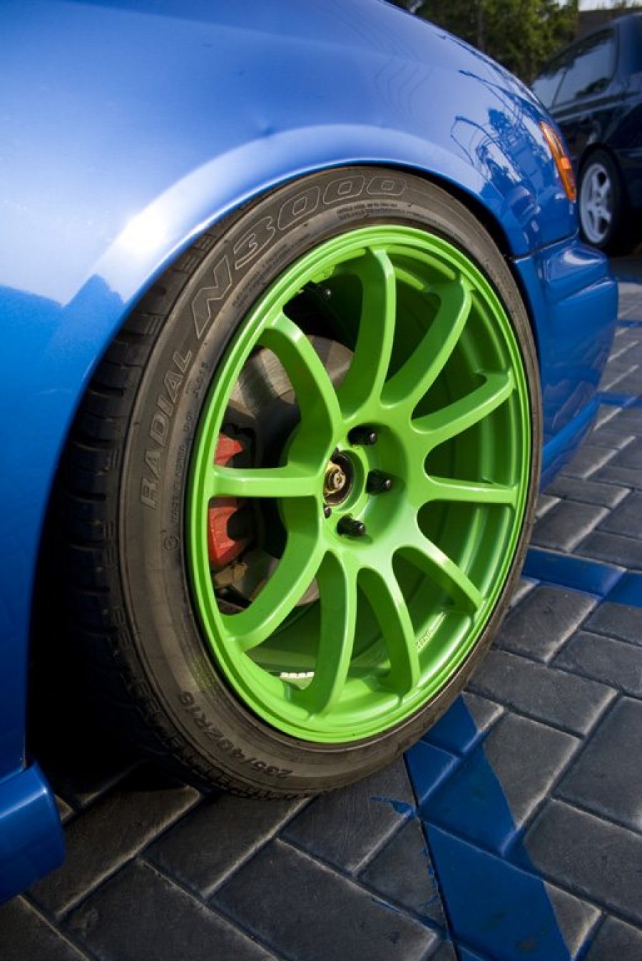 Subaru Impreza диски Rota G-force R18 9J ET35 235/40 WRX Wagon 