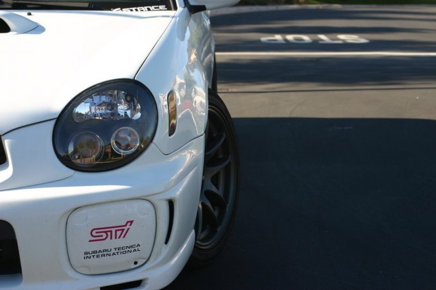 Subaru Impreza GD, GG диски Work Emotion CR KAI R17 9J ET34 235/40 ET41 WRX Wagon 