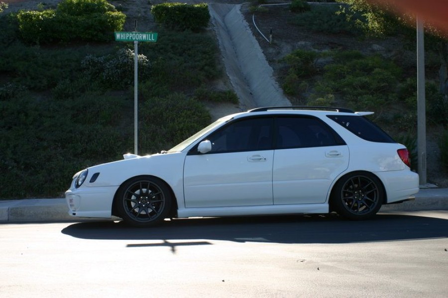 Subaru Impreza GD, GG диски Work Emotion CR KAI R17 9J ET34 235/40 ET41 WRX Wagon 