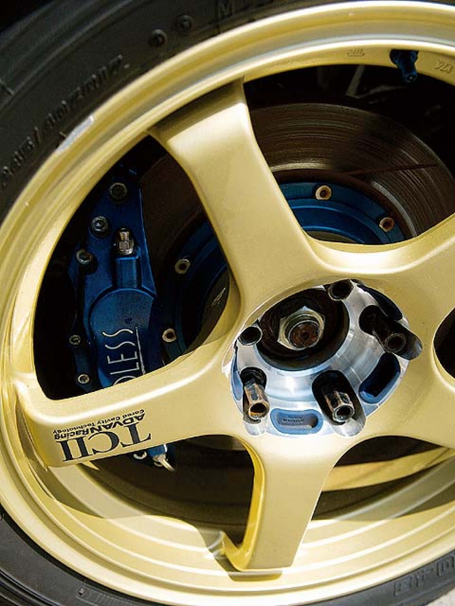 Acura RSX диски Advan Yokohama TC-II R17 8.5J ET37 245/40 7.5J ET31 215/45