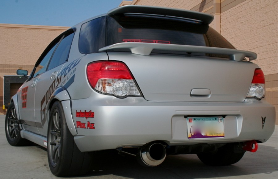 Subaru Impreza GD, GG диски Work Emotion CR KAI R17 9J ET44 255/40 WRX Wagon 