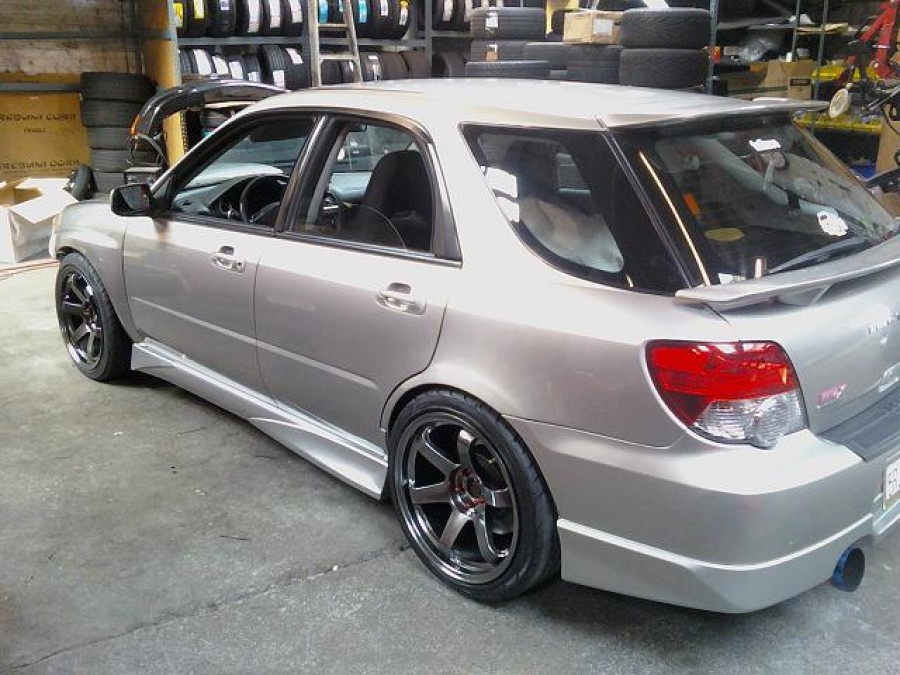 Subaru Impreza диски Rota Grid R18 10J ET32 255/35 WRX Wagon 