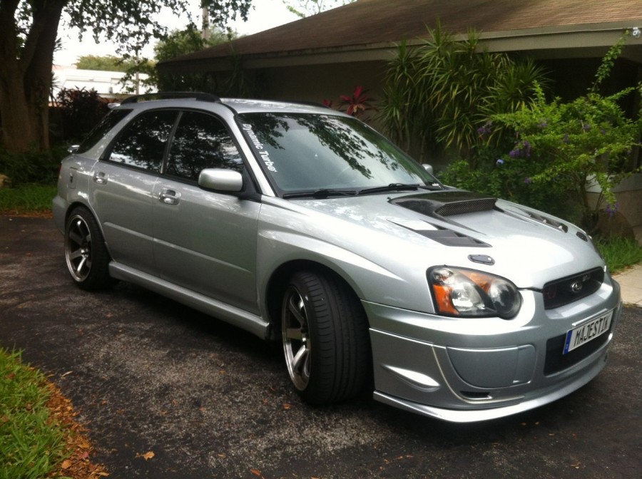 Subaru Impreza GD, GG диски Rota Grid R18 9.5J ET38 235/40 WRX Wagon 
