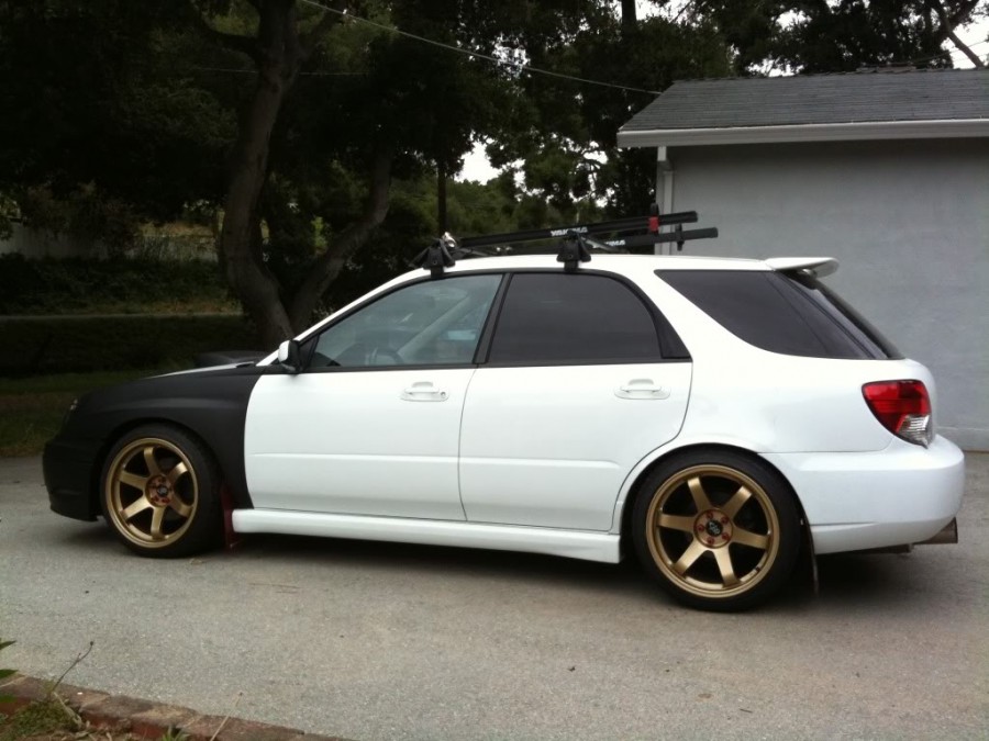 Subaru Impreza диски Rota Grid R18 10J ET30 255/35 WRX Wagon 