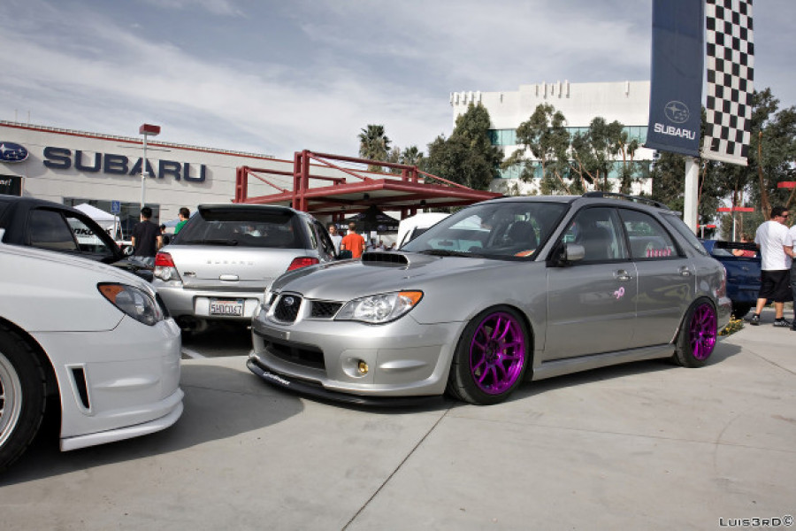 Subaru Impreza GD, GG диски Work Emotion CR KAI R17 9J ET44 225/45