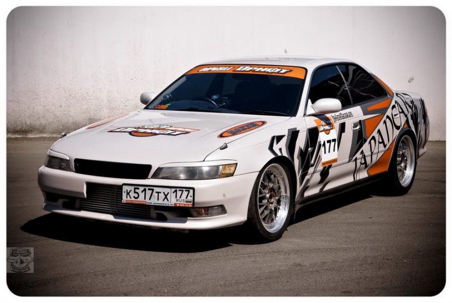 Toyota Chaser 100 диски Work VS-XX R18 9.5J ET35 245/45 10.5J ET25 275/35