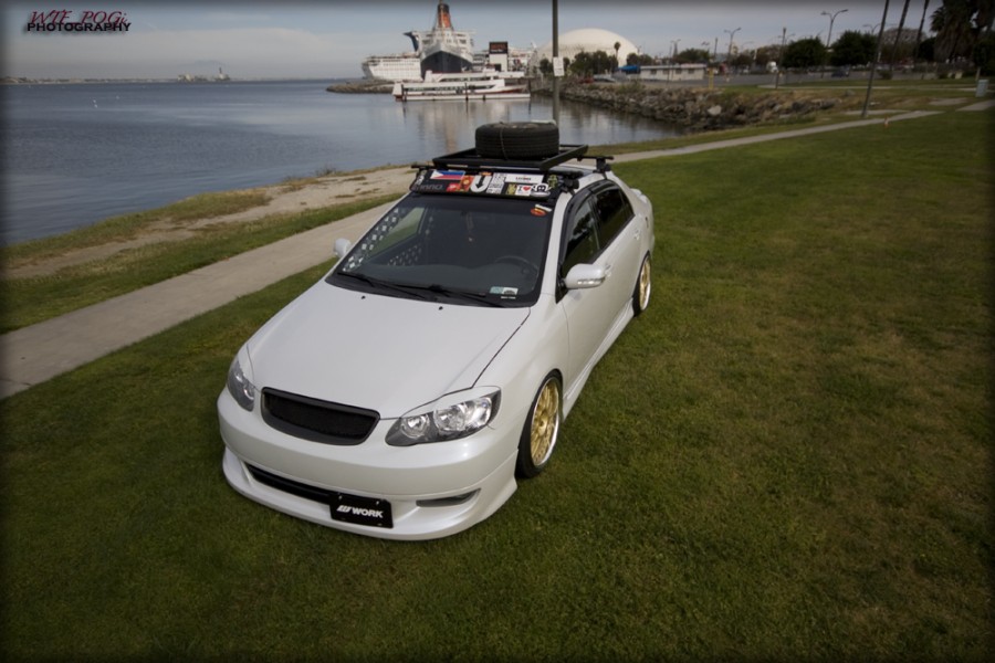 Toyota Corolla E120/E130 диски Work VS-XX R18 8J ET26 215/40 9.5J ET32 225/40
