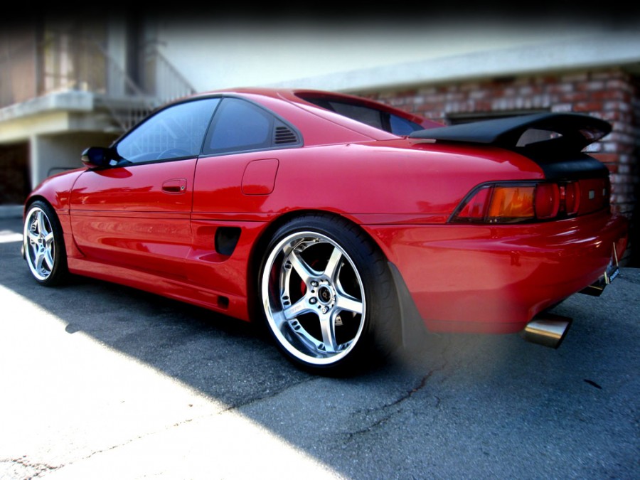 Toyota MR2 W20 диски Rays Volk Racing GT-S R18 8J ET21 215/35 10J ET23 255/35