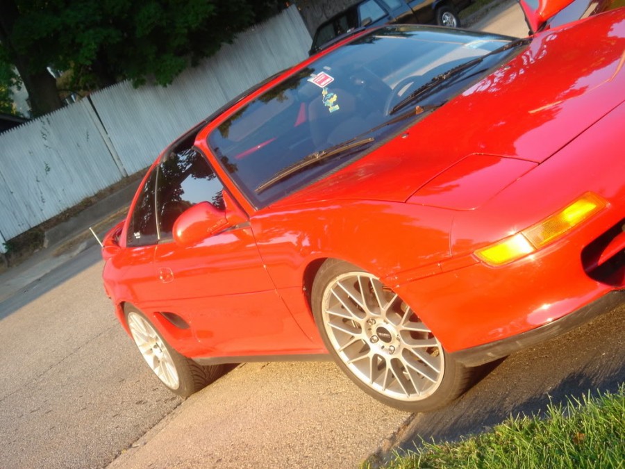 Toyota MR2 W20 диски R17 7J ET25 225/45 9J ET38 245/40