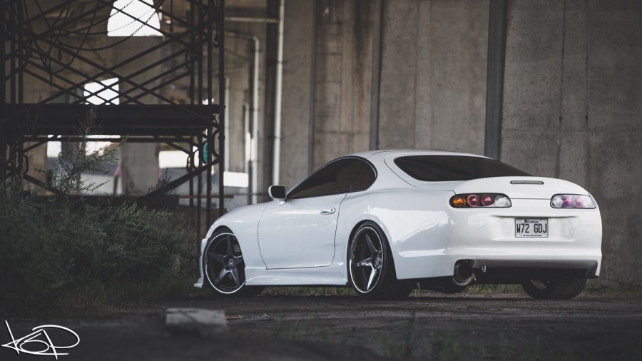 Toyota Supra A80 диски DPE CS5 R19 10J ET30 245/30 12J ET15 315/25