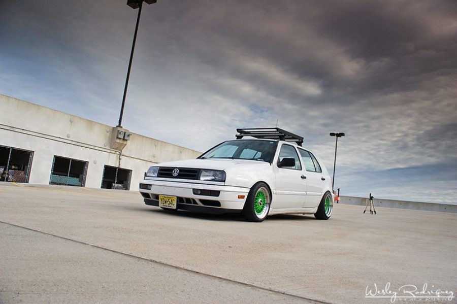 Volkswagen Golf диски BBS RS R15 6.5J ET17 165/45 8.5J ET-8 195/45
