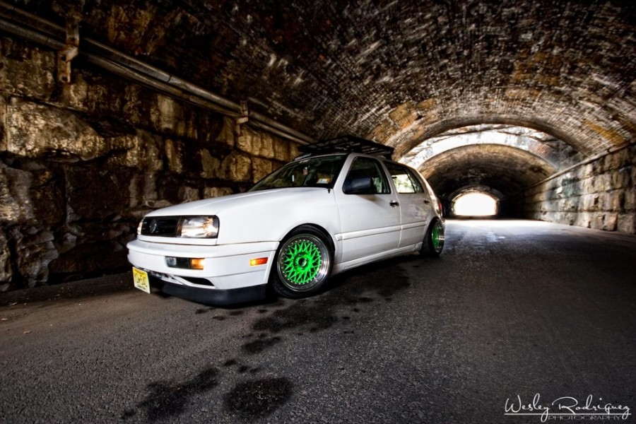 Volkswagen Golf диски BBS RS R15 6.5J ET17 165/45 8.5J ET-8 195/45