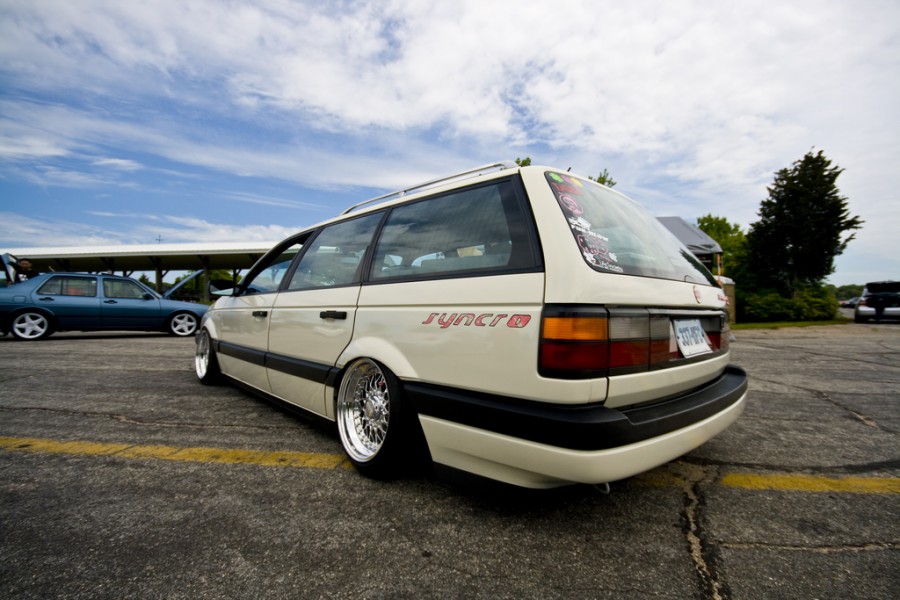 Volkswagen Passat B3 диски BBS RS R15 8.5J ET11 195/45