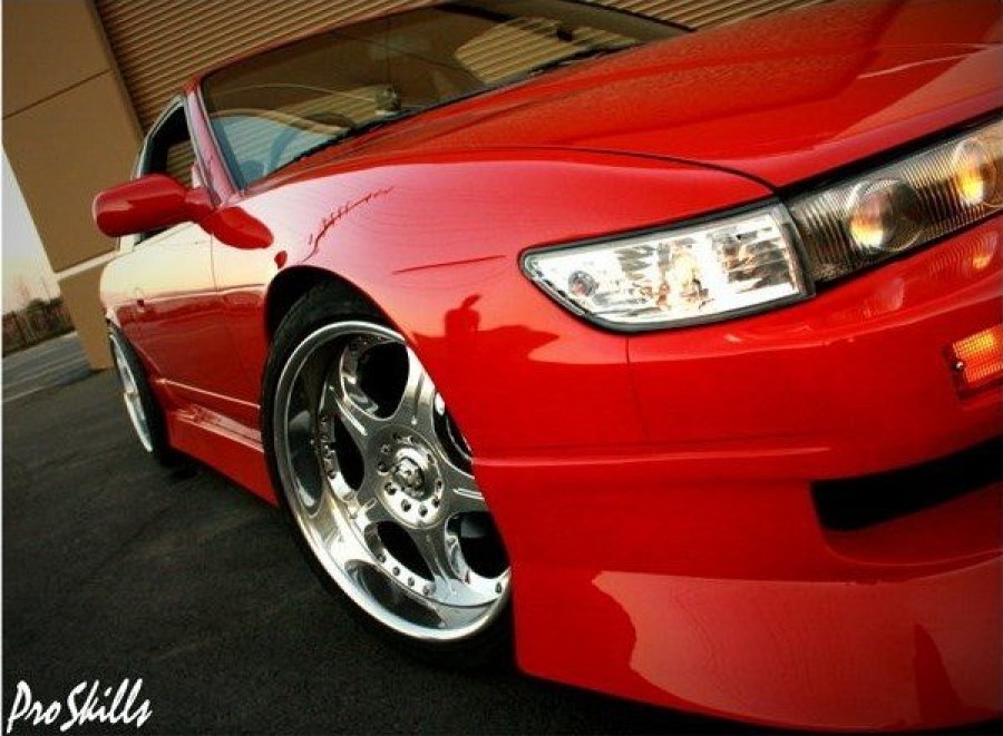 Nissan Silvia S13 диски SSR Veilside Andrew D R18 9J ET22 225/45 10J ET20 235/45