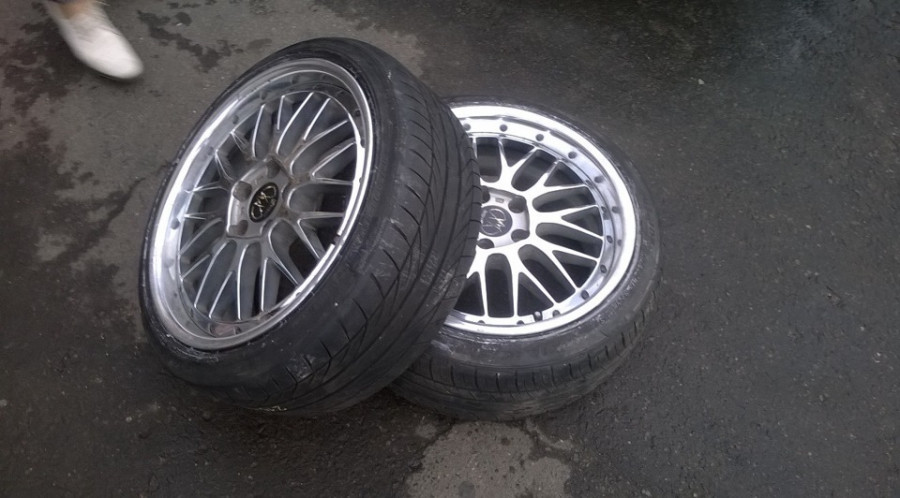 Honda Accord 7 поколение диски Enkei Algernon Intelesse II R18 8.5J ET43 215/40 9.5J 225/40