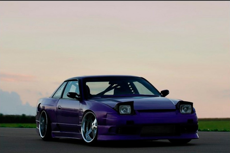 Nissan 180SX/200SX/240SX S13 диски Work Equip 05 R18 10J ET10 225/40 11J ET-3 255/35