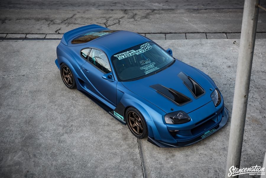 Toyota Supra A80 диски Rays Volk Racing TE37 R19 295/30